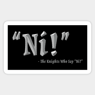 Ni! Sticker